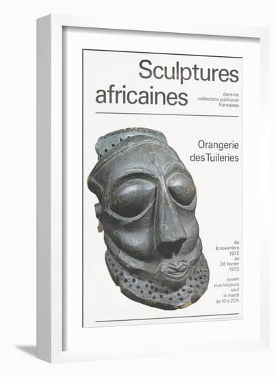 Affiche : Sculptures africaines dans les collections publiques françaises-null-Framed Giclee Print