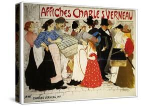 Affiches Charles Verneau-La Rue-Théophile Alexandre Steinlen-Stretched Canvas