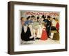 Affiches Charles Verneau-La Rue-Théophile Alexandre Steinlen-Framed Art Print