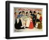 Affiches Charles Verneau-La Rue-Théophile Alexandre Steinlen-Framed Art Print