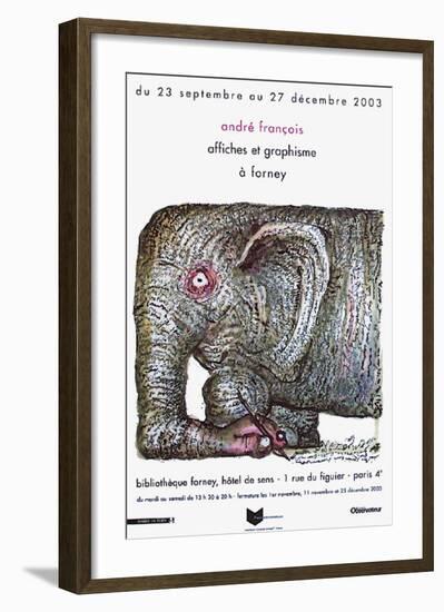 Affiches Et Graphisme À Forney-André François-Framed Collectable Print