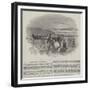 Affray Between Cornish Wreckers and Coast Guard-null-Framed Giclee Print