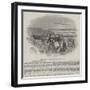 Affray Between Cornish Wreckers and Coast Guard-null-Framed Giclee Print