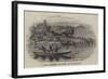 Affray Between the French and the Tahitians-null-Framed Giclee Print