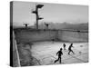 Afghan Boys Play Soccer-null-Stretched Canvas