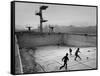 Afghan Boys Play Soccer-null-Framed Stretched Canvas