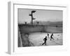 Afghan Boys Play Soccer-null-Framed Photographic Print