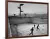 Afghan Boys Play Soccer-null-Framed Photographic Print