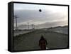 Afghan Boys Play with a Ball in Kabul, Afghanistan, Friday, July 7, 2006-Rodrigo Abd-Framed Stretched Canvas