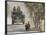 Afghan Boys Walk Along a Path While International Security Assistance Force (Isaf)-null-Framed Photographic Print