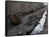 Afghan Children Sit Together Aboard an Old Cart-null-Framed Stretched Canvas