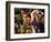 Afghan Children Watch a Performance by Their Fellows During a World Children's Day Get-Together-null-Framed Photographic Print