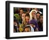 Afghan Children Watch a Performance by Their Fellows During a World Children's Day Get-Together-null-Framed Photographic Print