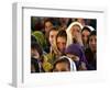 Afghan Children Watch a Performance by Their Fellows During a World Children's Day Get-Together-null-Framed Photographic Print