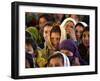 Afghan Children Watch a Performance by Their Fellows During a World Children's Day Get-Together-null-Framed Photographic Print