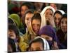 Afghan Children Watch a Performance by Their Fellows During a World Children's Day Get-Together-null-Mounted Photographic Print