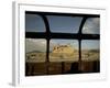 Afghan Drives Past the Darul Aman's Palace in the City of Kabul, Afghanistan-null-Framed Photographic Print