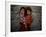 Afghan Girl Holds Her Younger Sister in Nangarhar Province, East of Kabul, Afghanistan-null-Framed Photographic Print