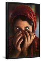 Afghan Girl-Steve Mccurry-Framed Poster