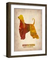 Afghan Hound Poster-NaxArt-Framed Art Print