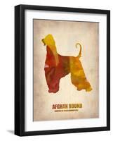 Afghan Hound Poster-NaxArt-Framed Art Print