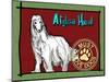 Afghan Hound-Cathy Cute-Mounted Giclee Print