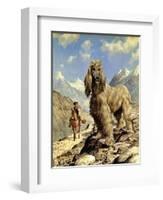 Afghan Hound-Eric Tansley-Framed Giclee Print