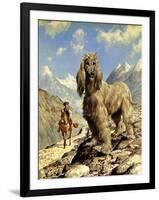 Afghan Hound-Eric Tansley-Framed Giclee Print