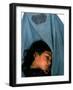 Afghan Mother Nagis Embraces Her Daughter-null-Framed Photographic Print