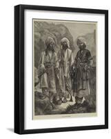 Afghan Mountaineers-null-Framed Giclee Print