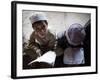 Afghan Refugee Children Read Verses of the Quran During a Daily Class at a Mosque in Pakistan-null-Framed Photographic Print