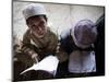 Afghan Refugee Children Read Verses of the Quran During a Daily Class at a Mosque in Pakistan-null-Mounted Photographic Print