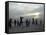 Afghan Youths Warm up Themselves Before a Soccer Match-null-Framed Stretched Canvas