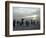 Afghan Youths Warm up Themselves Before a Soccer Match-null-Framed Photographic Print