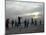 Afghan Youths Warm up Themselves Before a Soccer Match-null-Mounted Photographic Print