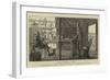 Afghanistan, a Field Telegraph Office on the Quettah Road-null-Framed Giclee Print