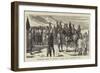 Afghanistan, Arrival of Fugitives at Chaman after Abdur-Rahman's Defeat-null-Framed Giclee Print