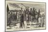 Afghanistan, Arrival of Fugitives at Chaman after Abdur-Rahman's Defeat-null-Mounted Giclee Print