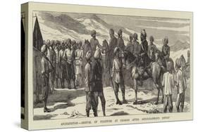 Afghanistan, Arrival of Fugitives at Chaman after Abdur-Rahman's Defeat-null-Stretched Canvas