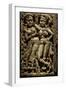 Afghanistan, Begram, Relief Representing Two Women-null-Framed Giclee Print
