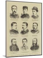 Afghanistan, British Officers Killed During the Campaign-null-Mounted Giclee Print