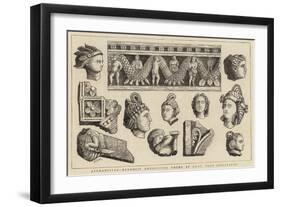 Afghanistan, Buddhist Antiquities Found at Adah, Near Jellalabad-null-Framed Giclee Print