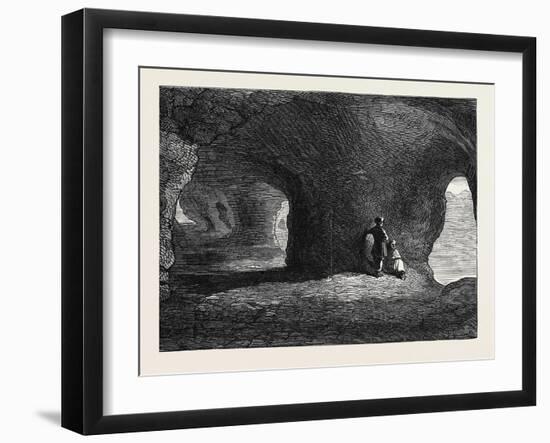 Afghanistan: Caves at the Pheel Khana Tope 1879-null-Framed Giclee Print