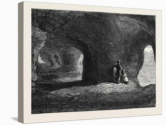 Afghanistan: Caves at the Pheel Khana Tope 1879-null-Stretched Canvas