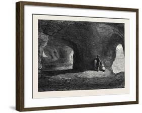 Afghanistan: Caves at the Pheel Khana Tope 1879-null-Framed Giclee Print