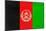 Afghanistan Flag Design with Wood Patterning - Flags of the World Series-Philippe Hugonnard-Mounted Premium Giclee Print