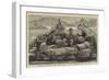 Afghanistan, Homeward Bound from Cabul, the Staff Descending the Cabul River-null-Framed Giclee Print