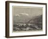 Afghanistan Illustrated, Cabul from the Be-Maroo Hill with the British Cantonments, 1839-40-null-Framed Giclee Print