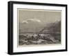 Afghanistan Illustrated, Cabul from the Be-Maroo Hill with the British Cantonments, 1839-40-null-Framed Giclee Print