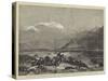 Afghanistan Illustrated, Cabul from the Be-Maroo Hill with the British Cantonments, 1839-40-null-Stretched Canvas